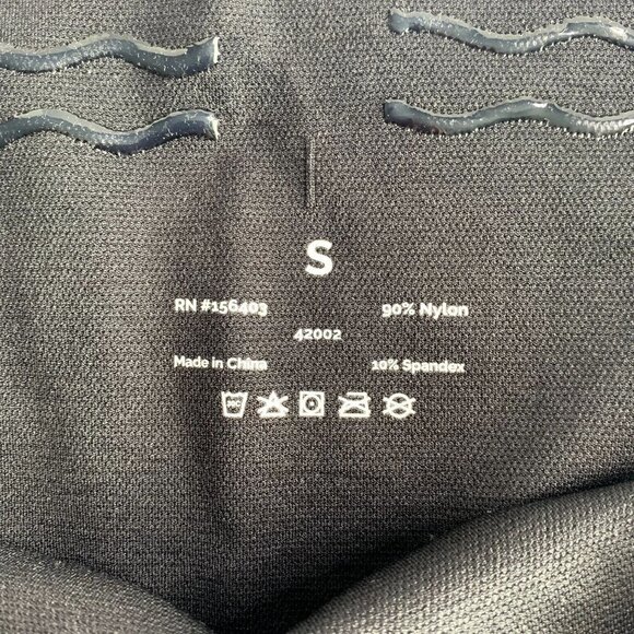 Empetua Womens Black High-Waist Shaping 7/8 Capri Leggings Shapewear SZ S NEW - Picture 5 of 8